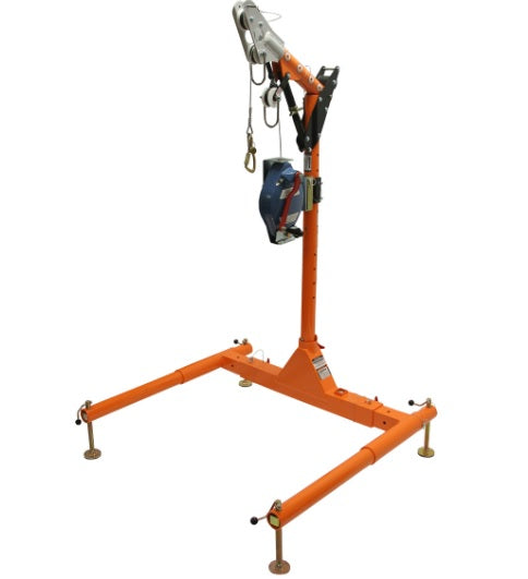 Falltech 6050328R Davit System with Personnel Winch 5pc