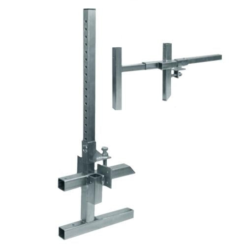 Falltech 6402ADJ Guardrail Adjustable Clamp Base Edge/Wall Set