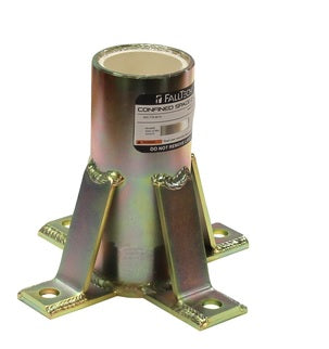Falltech 65060FMZ Floor-mount Fixed Zinc for Confined Space Davit