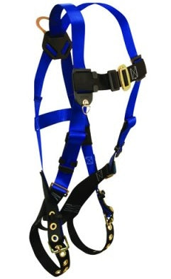Falltech 7016X/2X Contractor FBH 1D Standard Non-Belted XL/2X TB Legs MB Chest