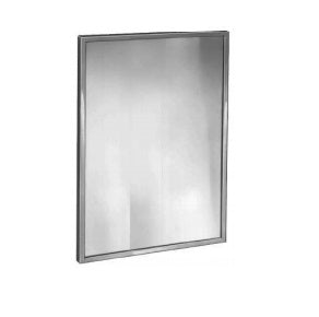 Bradley 781-018360 Mirror, Channel Frame, 18" x 36"