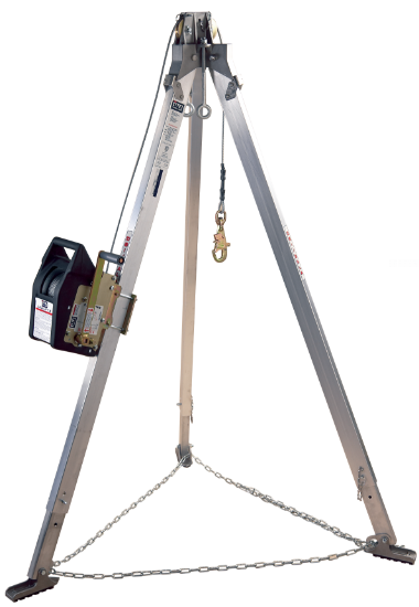 3M DBI-SALA 8301092 Confined Space Aluminum Tripod with Winch