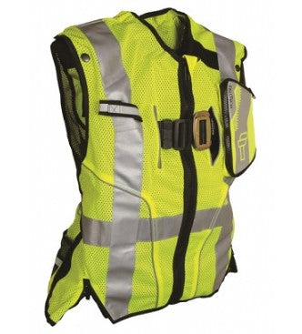 Falltech 5050 Class 2 Safety Vest, Lime