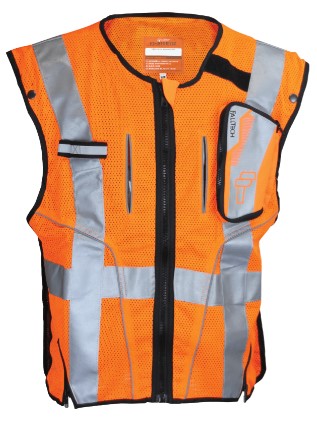 Falltech 5055 Class 2 Safety Vest, Orange