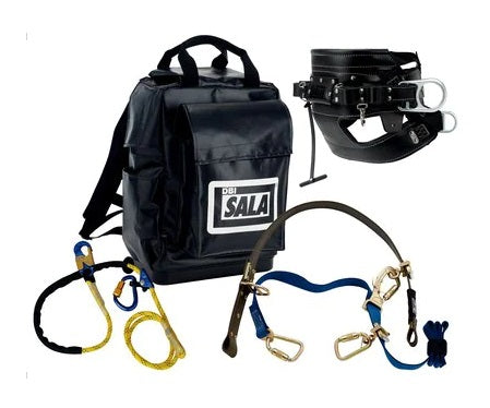 3M DBI-SALA 1050028 Lineman Pole Climbing Kit D24