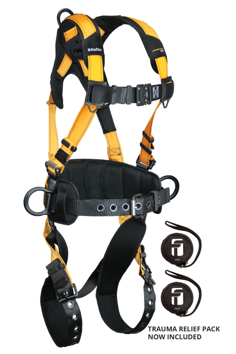 Falltech 7035BS Journeyman FLEX Aluminum 3 D-rings Harness