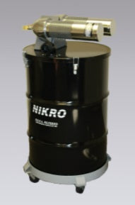 NIKRO AHD55TWN AHD 55TWN 55 Gallon Painted Steel Pneumatic Compressed Air Powered HEPA Vacuum