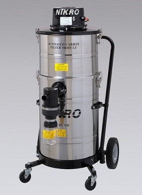 NIKRO MV15110-SS MV 15110 SS 15 Gallon Mercury Recovery Vacuum Cleaning Equipment