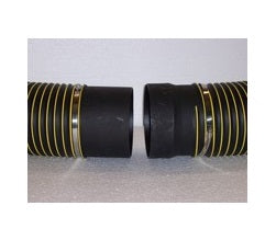 Nikro 860983 8" Air Duct Cleaning Plastic Suction Hose Connector