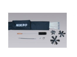 Nikro 861710 Deluxe Dryer Vent Rotary Brush Kit