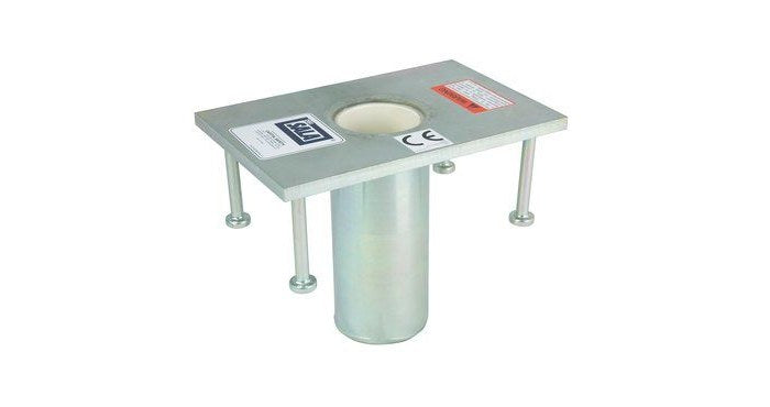 3M DBI-SALA 8512828 Floor Mount Cast-in-Place Sleeve Davit Base
