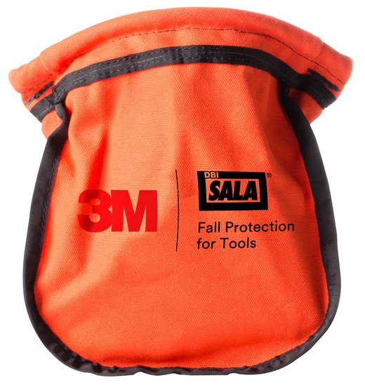 3M DBI SALA DBI/SALA 1500121 Small Parts Pouch - Canvas Orange, Tool Fall Protection