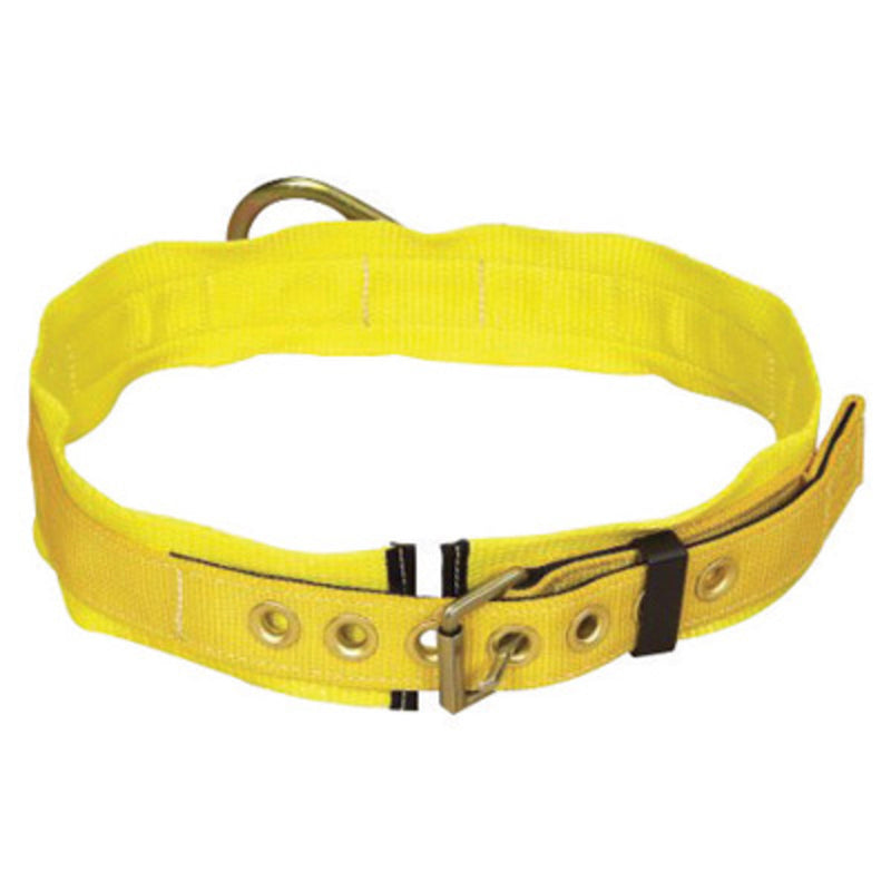 3M DBI SALA DBI/SALA 1000001 X-Small 28 - 36 Delta 1 3/4 Polyester Web Body Belt With Back D-Ring, Tongue Buckle And 3 Body Pad, Body Belts