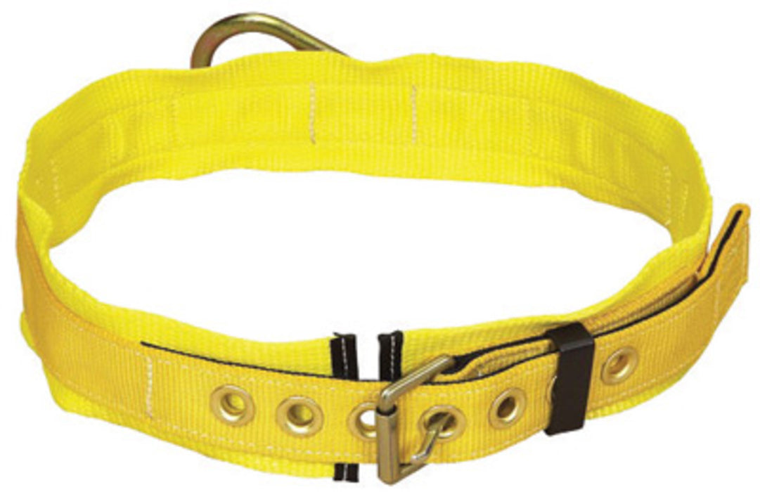 DBI/SALA 1000003 Medium 36 - 44 Delta 1 3/4 Polyester Web Body Belt With Back D-Ring, Tongue Buckle And 3 Body Pad