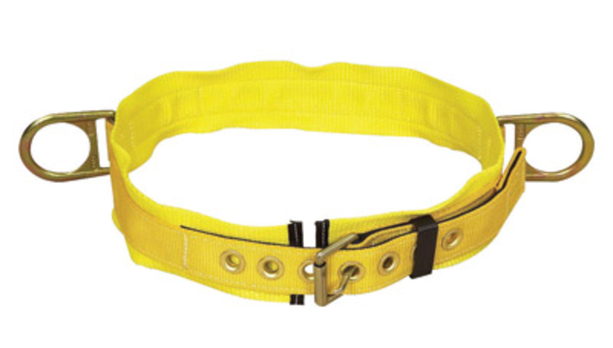 DBI/SALA 1000084 Large 40 - 48 Basic Polyester Web Body Belt With Side D-Ring And Tongue Buckle (Without Pad)
