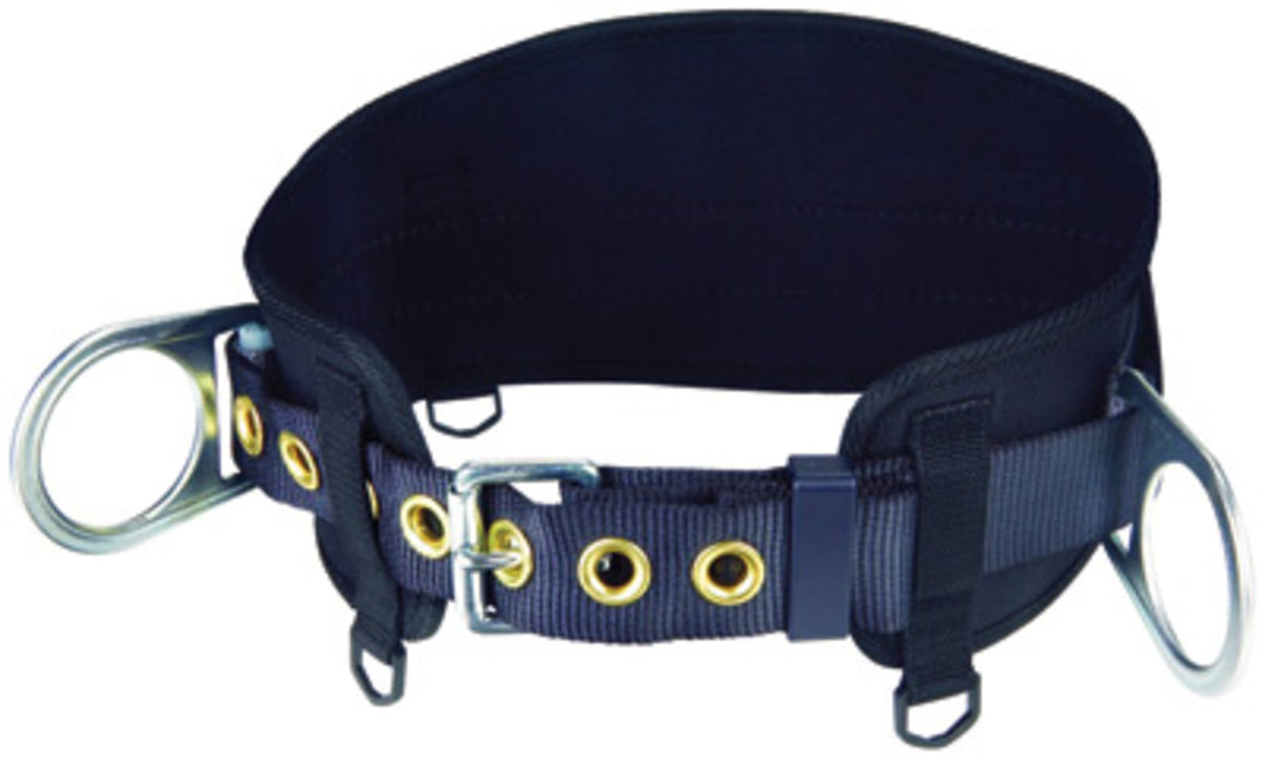 DBI/SALA 1091014 Medium - Large 36 - 48 Protecta PRO Waist 1 3/4 Polyester Web Body Belt With 2 Anchor Point, Side D-rings And Tongue Buckle