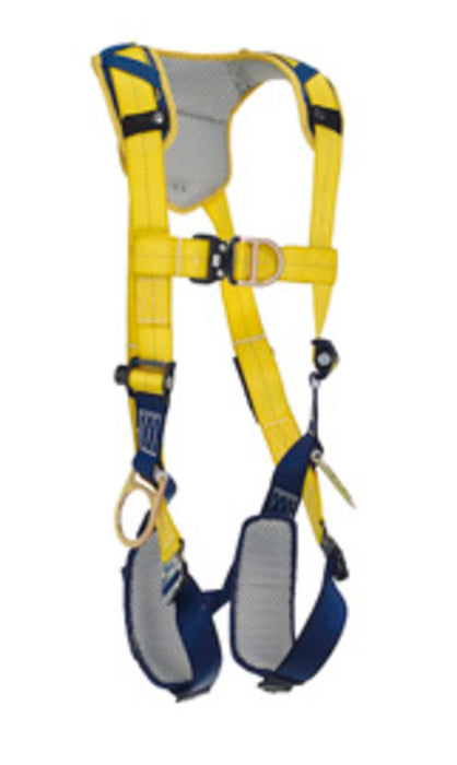 DBI/SALA 1100683 X-Large Delta Vest Style Positioning/Climbing  Harness With Back, Front And Side D-Rings, Quick Connect Buckle Leg And Chest Straps And Comfort Padding