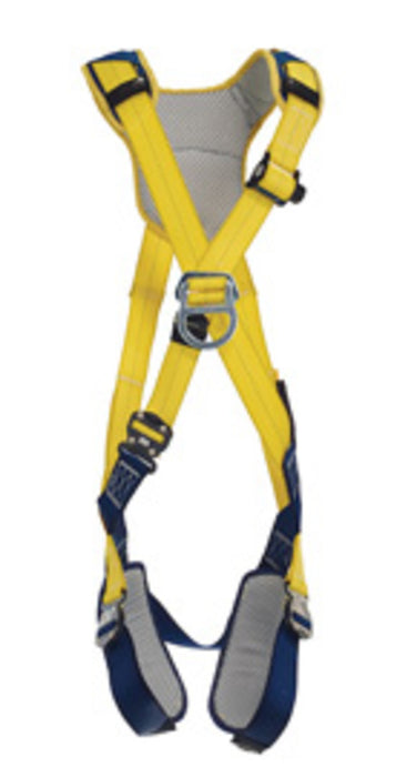DBI/SALA 1100699 X-Large Delta Cross Over Style Climbing Harness With Back And Front D-Rings, Quick Connect Buckle Leg And Chest Straps And Comfort Padding