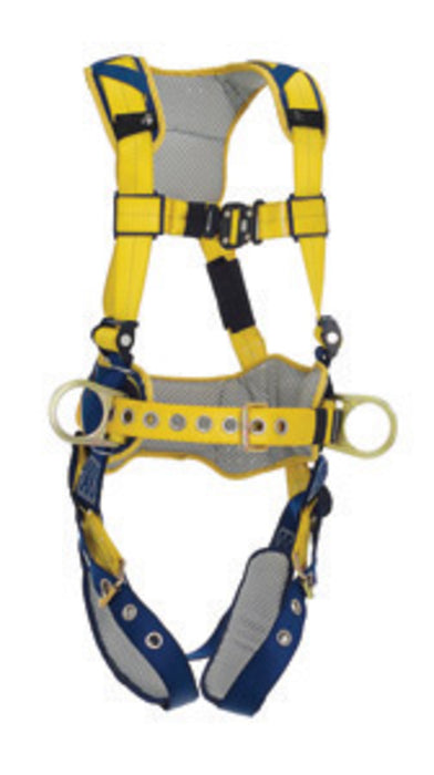 DBI/SALA 1100798 X-Large Delta Construction Style Positioning  Harness With Back And Side D-Rings, Belt With Pad, Tongue Buckle Leg Straps And Comfort Padding