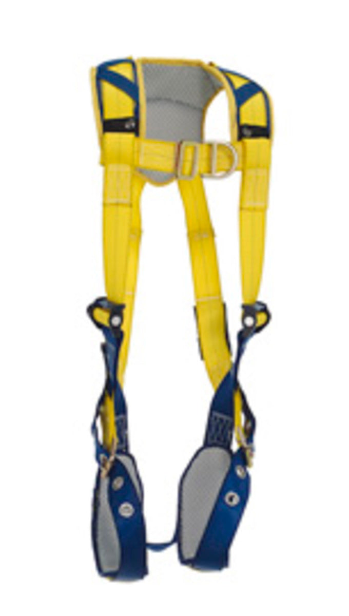 3M DBI SALA DBI/SALA 1100837 X-Large Delta Vest Style Climbing Harness With Back And Front D-Rings, Tongue Buckle Leg Straps And Comfort Padding