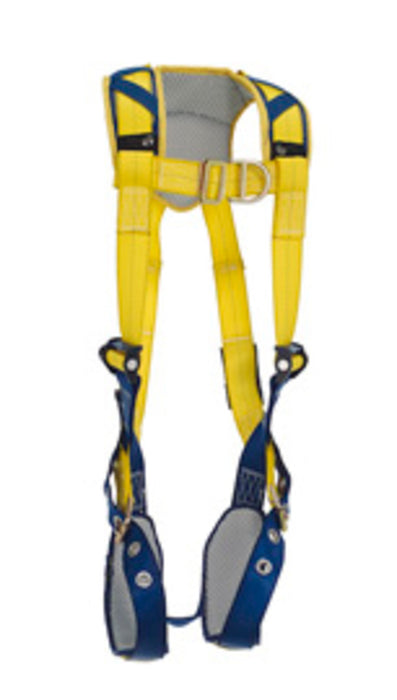 DBI/SALA 1100837 X-Large Delta Vest Style Climbing Harness With Back And Front D-Rings, Tongue Buckle Leg Straps And Comfort Padding