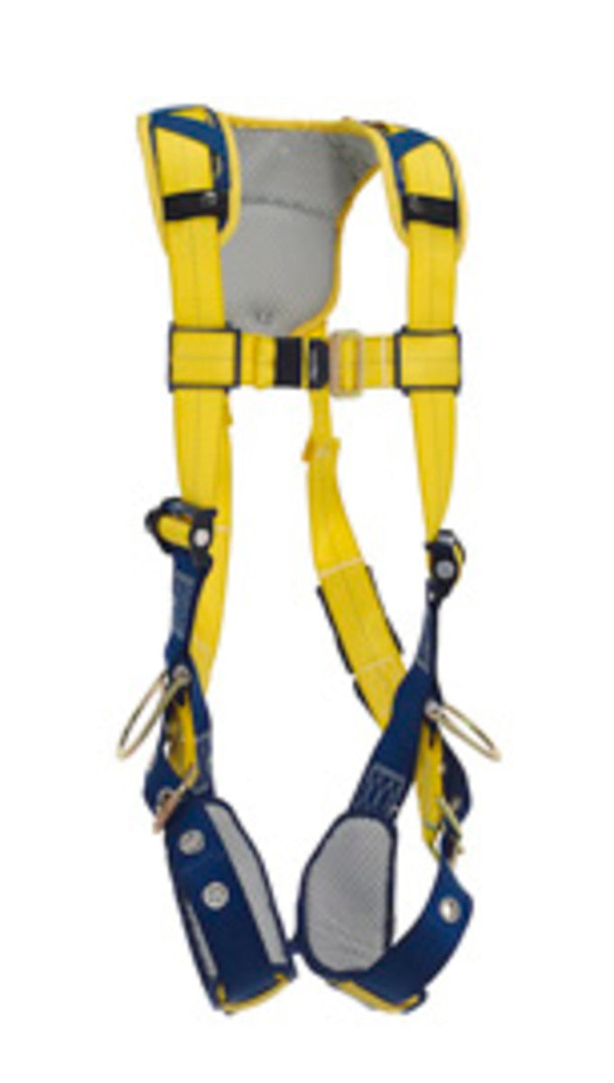 3M DBI SALA DBI/SALA 1100848 X-Large Delta Vest Style Positioning Harness With Back And Side D-Rings, Tongue Buckle Leg Straps And Comfort Padding