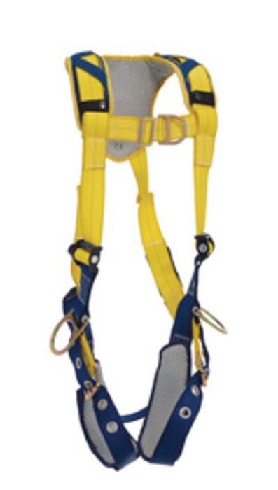DBI/SALA 1100884 X-Large Delta Vest Style Positioning/Climbing  Harness With Back, Front And Side D-Rings, Tongue Buckle Leg Straps And Comfort Padding