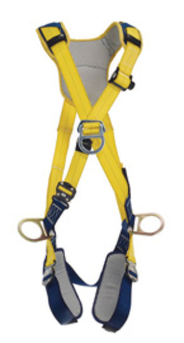DBI/SALA 1100888 X-Large Delta Cross Over Style Positioning/Climbing  Harness With Back, Front And Side D-Rings, Quick Connect Buckle Leg And Chest Straps And Comfort Padding