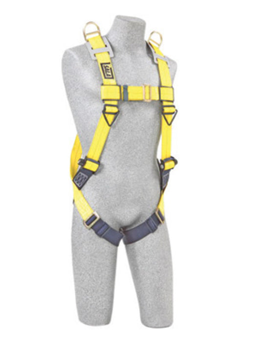 DBI/SALA 1101781 Universal Delta No-Tangle Full Body/Vest Style Harness With Back And Shoulder D-Ring And Pass-Thru Leg Strap Buckle