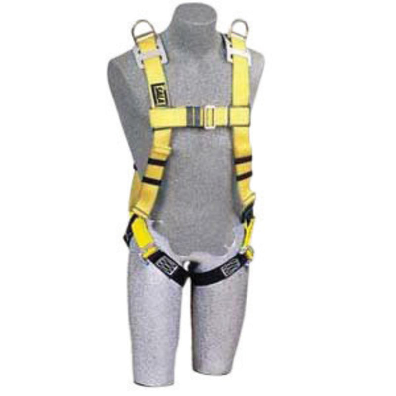 3M DBI SALA DBI/SALA 1100788 X-Large Delta Construction Style Positioning Harness With Back And Side D-Rings, Belt With Pad, Quick Connect Buckle