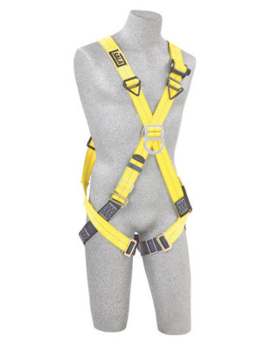 DBI/SALA 1101854 X-Small Delta Climbing Cross Over Style Harness With Back And Front D-Rings And Pass Thru Buckle Leg Strap
