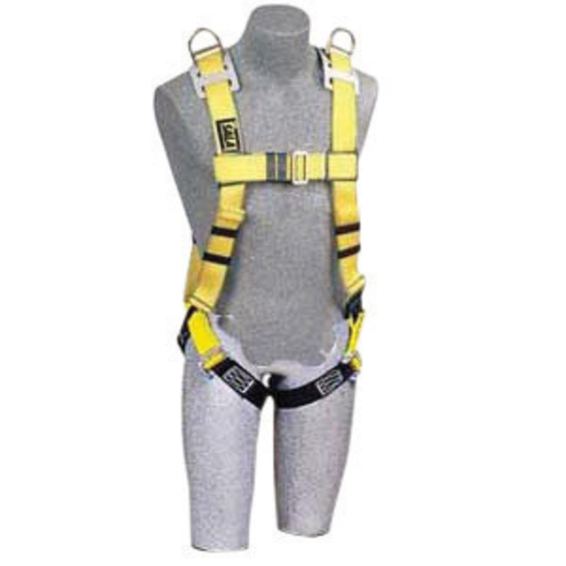 3M DBI SALA DBI/SALA 1101910 Large Full Body Style Harness With (4) D-Ring With 18 Extension And Tongue Buckle, Full Body Harnesses