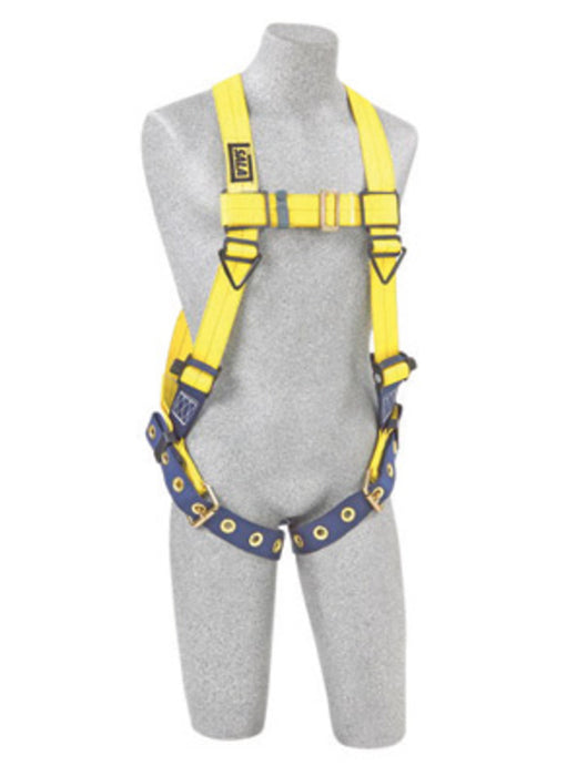 DBI/SALA 1102000 Universal Delta No-Tangle Full Body/Vest Style Harness With Back D-Ring And Tongue Leg Strap Buckle