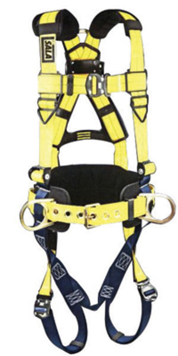 DBI/SALA 1102004 Large Delta Arc Flash No-Tangle Full Body Style Harness With Back And (2) Front D-Ring And Pass-Thru Buckles