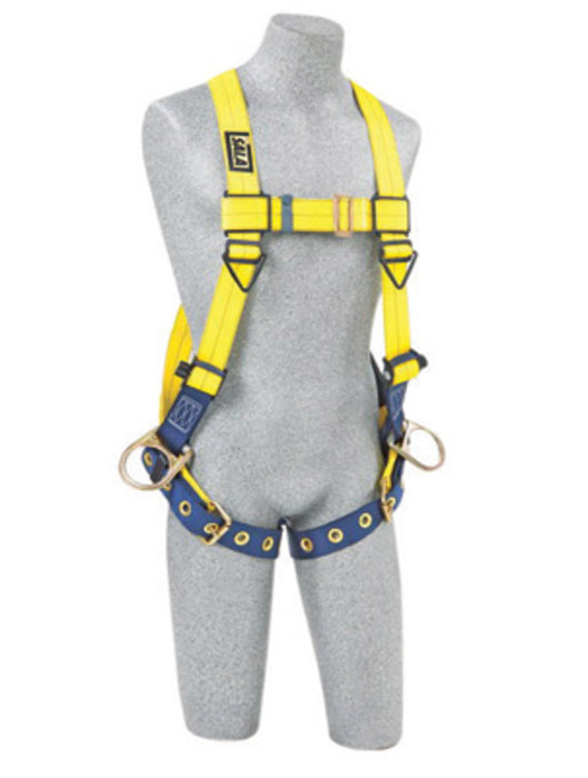DBI/SALA 1102008 Universal Delta No-Tangle Full Body/Vest Style Harness With Back And Side D-Ring And Tongue Leg Strap Buckle