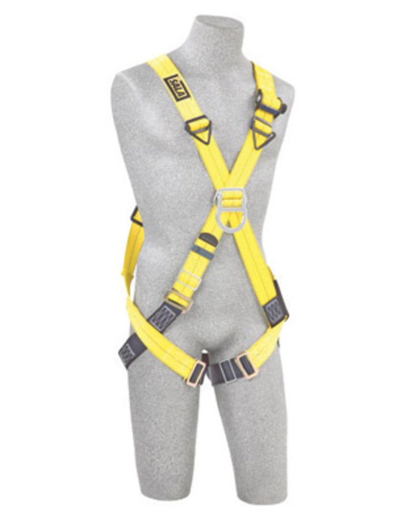 3M DBI SALA DBI/SALA 1102009 Universal Delta Full Body/Vest Style Harness With Stand Up Rear D-Ring, Side D-Rings And Parachute Adjuster Leg Straps