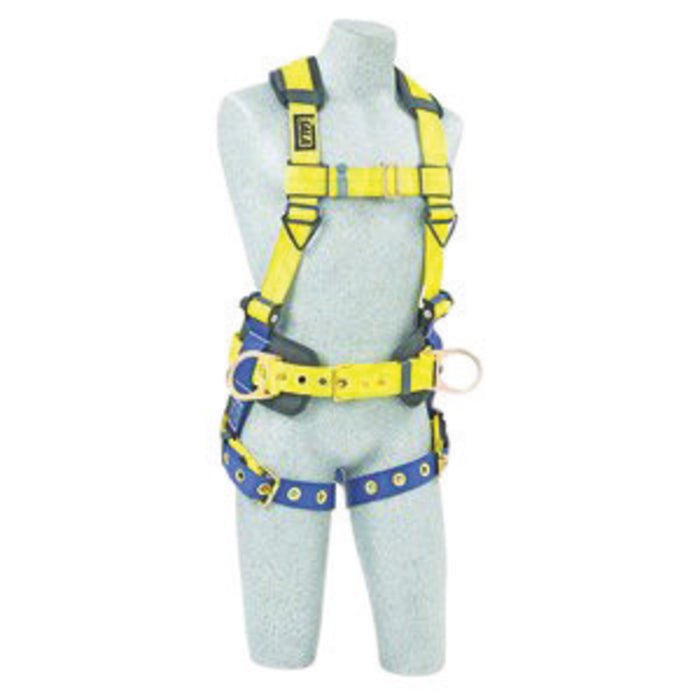 DBI/SALA 1102025 Universal Delta No-Tangle Construction/Full Body/Vest Style Harness With Back And Side D-Ring, Tongue Leg Strap Buckle And Loops For Belt