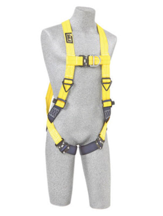 DBI/SALA 1102090 Universal Delta No-Tangle Full Body/Vest Style Harness With Back And Front D-Ring And Quick Connect Leg Strap Buckle