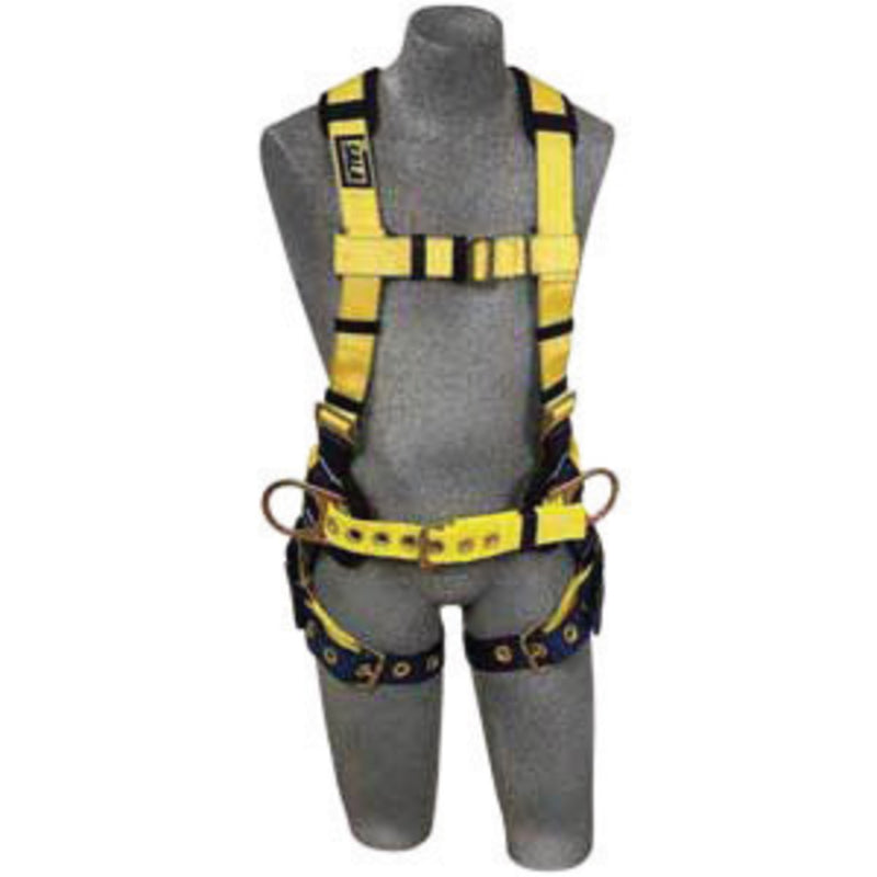 3M DBI SALA DBI/SALA 1102200 X-Small Delta II No-Tangle Construction/Full Body/Vest Style Harness With Back And Side D-Ring, Tongue Leg Strap Buckle