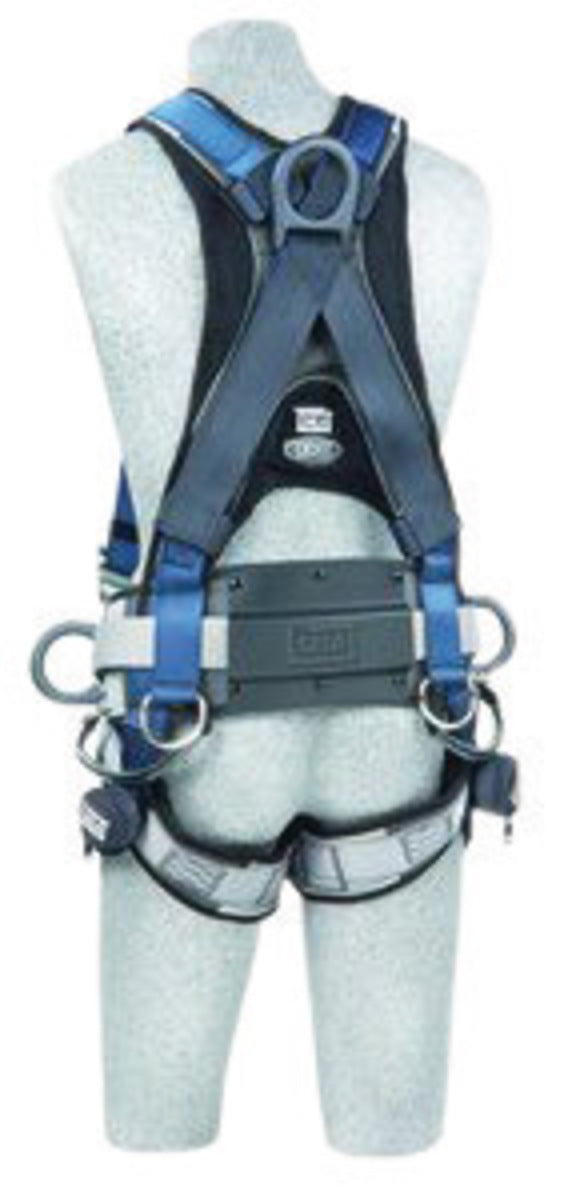 3M DBI SALA DBI/SALA 1102386 Medium ExoFit Full Body/Vest Style Harness With Front, Back And Side D-Ring, Quick Connect Leg Strap Buckle, Sewn-in