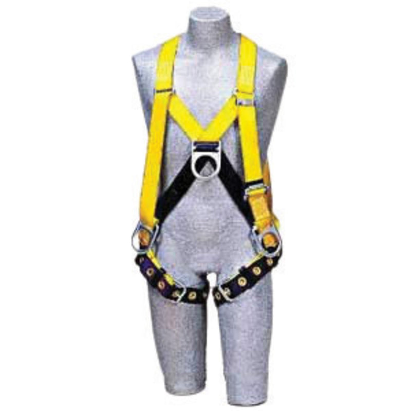 3M DBI SALA DBI/SALA 1102536 3X Delta II Full Body Style Harness With Back Pad, Belt And D-Ring, Full Body Harnesses