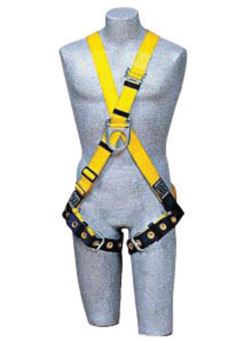 DBI/SALA 1101258 3X Delta No-Tangle Full Body/Vest Style Harness With Back D-Ring And Tongue Leg Strap Buckle