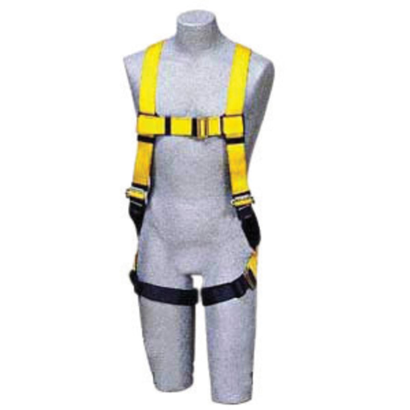 3M DBI SALA DBI/SALA 1103513 Universal Delta No-Tangle Construction/Vest Style Harness With Back D-Ring, Quick Connect Chest And Pass-Thru Leg Strap