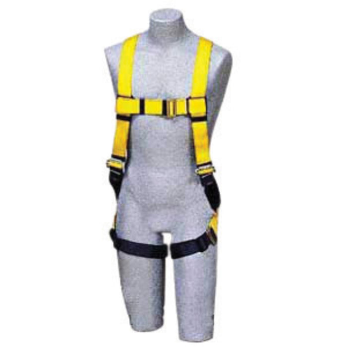 DBI/SALA 1103513 Universal Delta No-Tangle Construction/Vest Style Harness With Back D-Ring, Quick Connect Chest And Pass-Thru Leg Strap Buckle And Comfort Padding