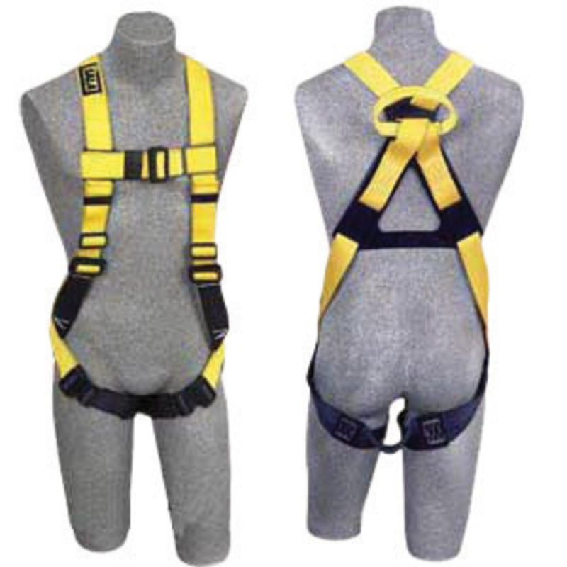 3M DBI SALA DBI/SALA 1104739 2X Full Body/Vest Style Harness With Non-Slip Chest Strap, Parachute Buckle, Pass- Thru Buckle Leg Straps
