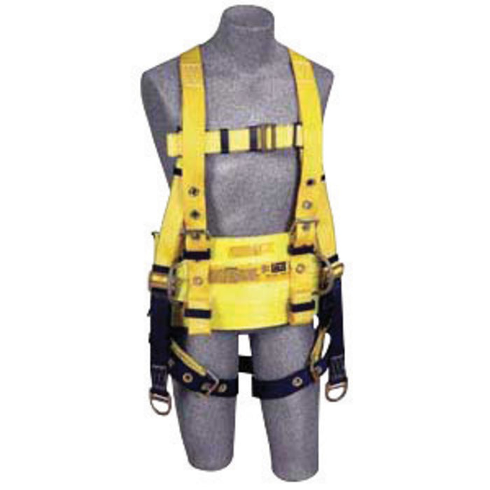 DBI/SALA 1104803 Small Delta II Derrick Style Harness With Back And Lifting D-Rings, Tongue Buckle Legs And Straps For Connection To 1000554 Derrick Belt