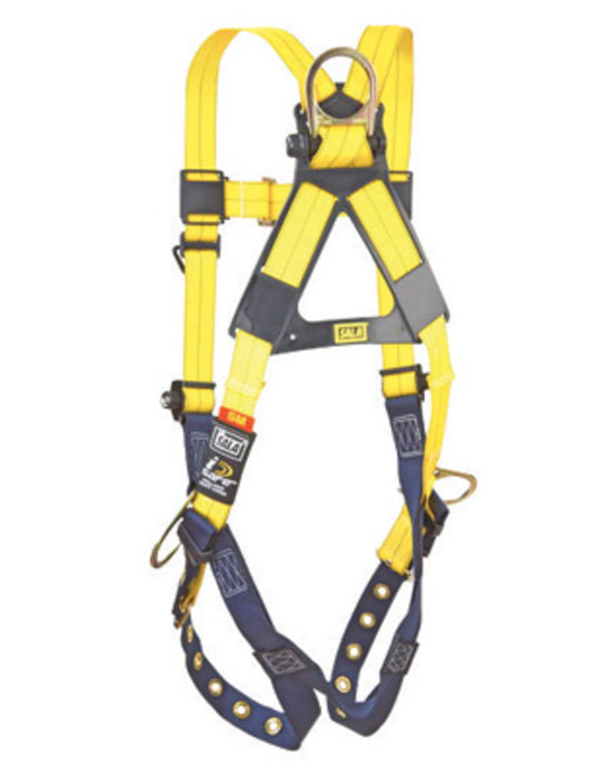 DBI/SALA 1104882 3X Delta No-Tangle Full Body/Vest Style Harness With Back And Side D-Ring And Tongue Leg Strap Buckle