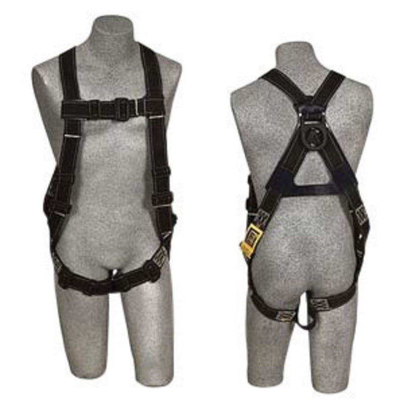 3M DBI SALA DBI/SALA 1105475 Universal Delta No-Tangle Full Body/Vest Style Harness With Back D-Ring, Pass-Thru Leg And Chest Strap Buckle, Built-In