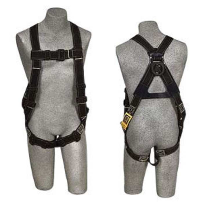 DBI/SALA 1105477 X-Large Delta No-Tangle Full Body/Vest Style Harness With Back D-Ring, Pass-Thru Leg And Chest Strap Buckle, Built-In Loops For Body Belt And Comfort Padding
