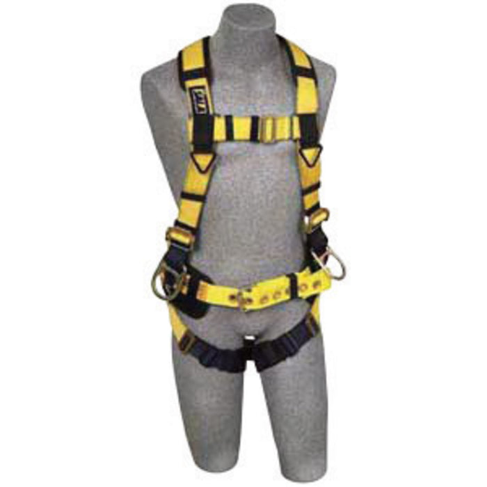 DBI/SALA 1106403 Small Delta II Iron Worker's Harness With Back And Side D-Rings, Tongue Buckle Leg Strap, Belt With Adjustable Support Strap, Shoulder Pad And Accessory Clips